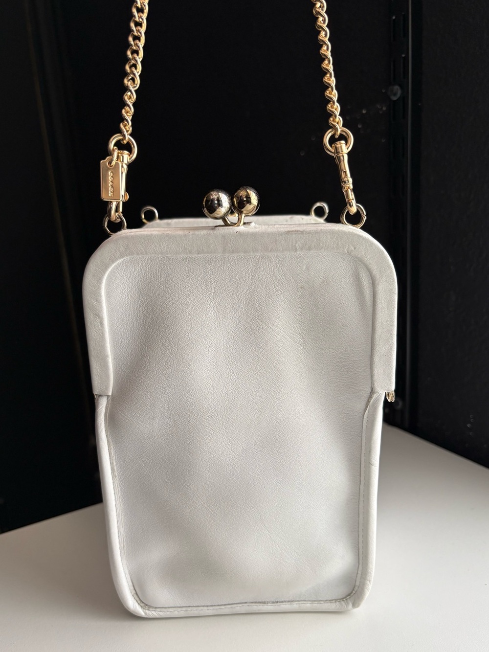 Coach gold chain crossbody
strap - Picture 2 of 10